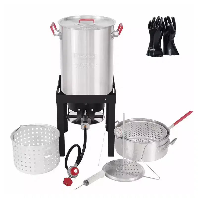 Friteuse à dinde en aluminium