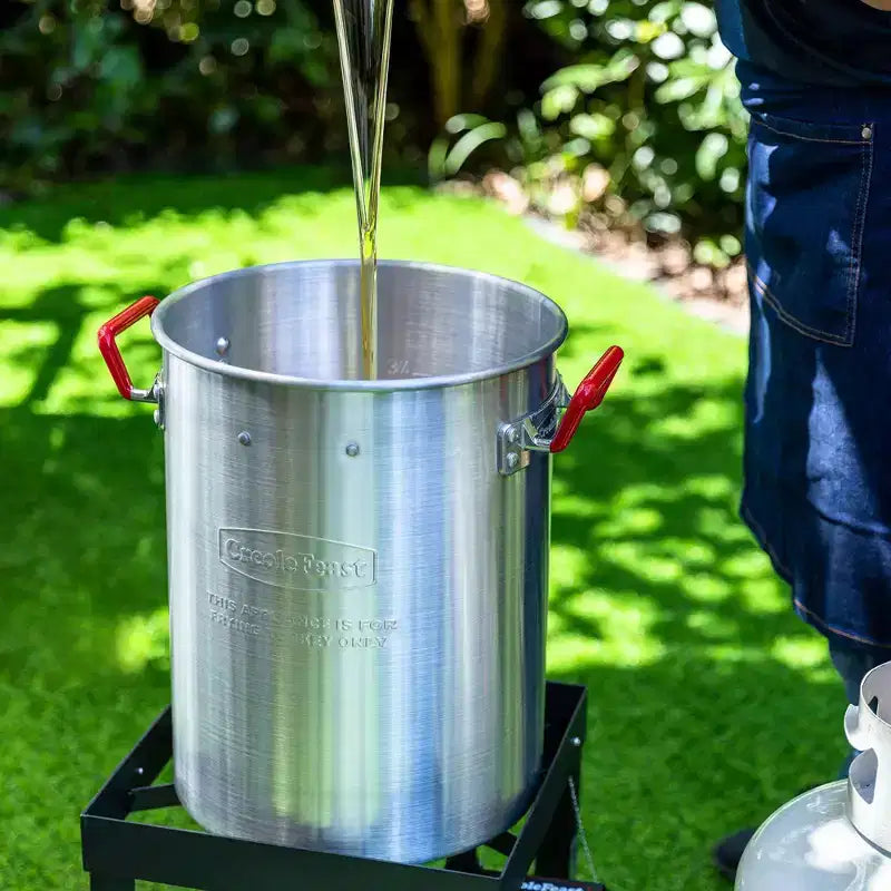 Friteuse à dinde en aluminium