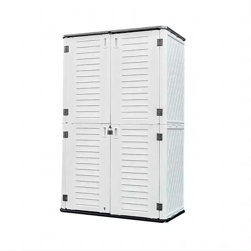 Boîte de rangement verticale, beige