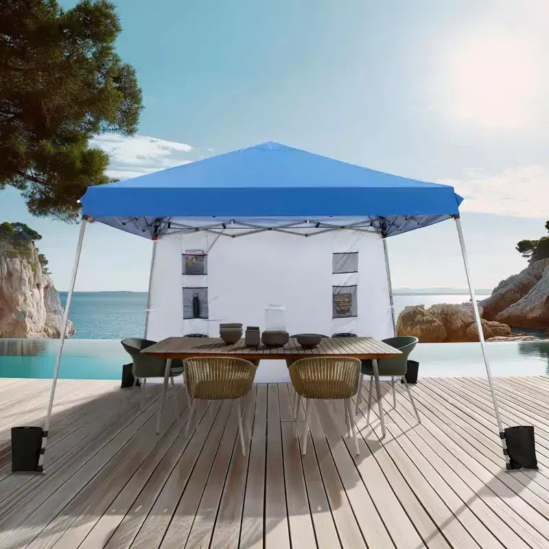 Auvent anti-UV à pieds inclinés - Idéal pour les activités de plein air