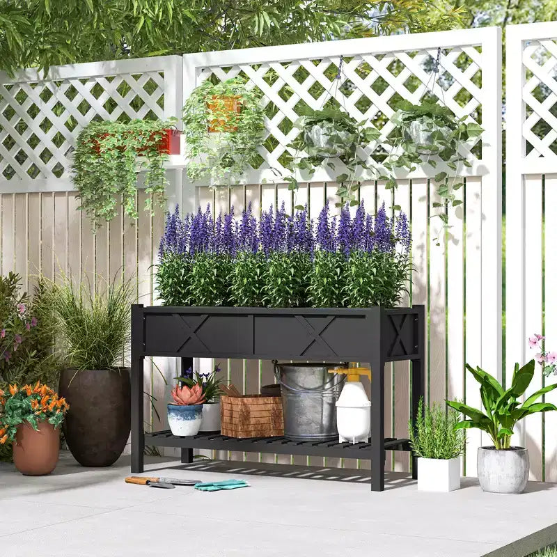 Jardinières surélevées en bois