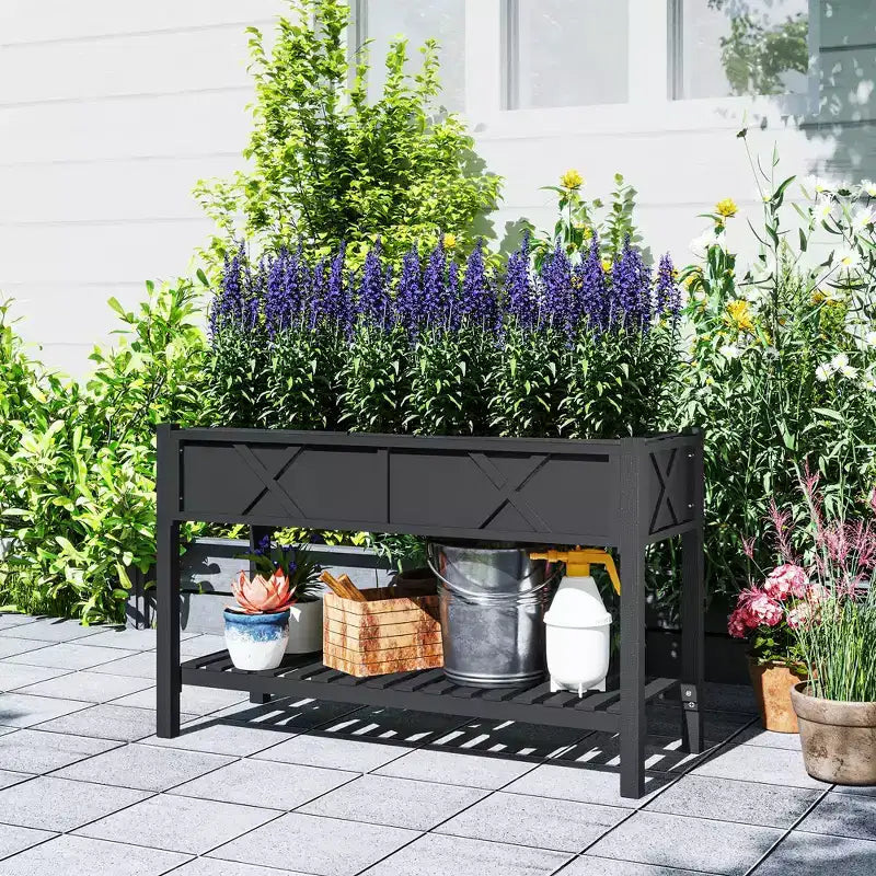 Jardinières surélevées en bois