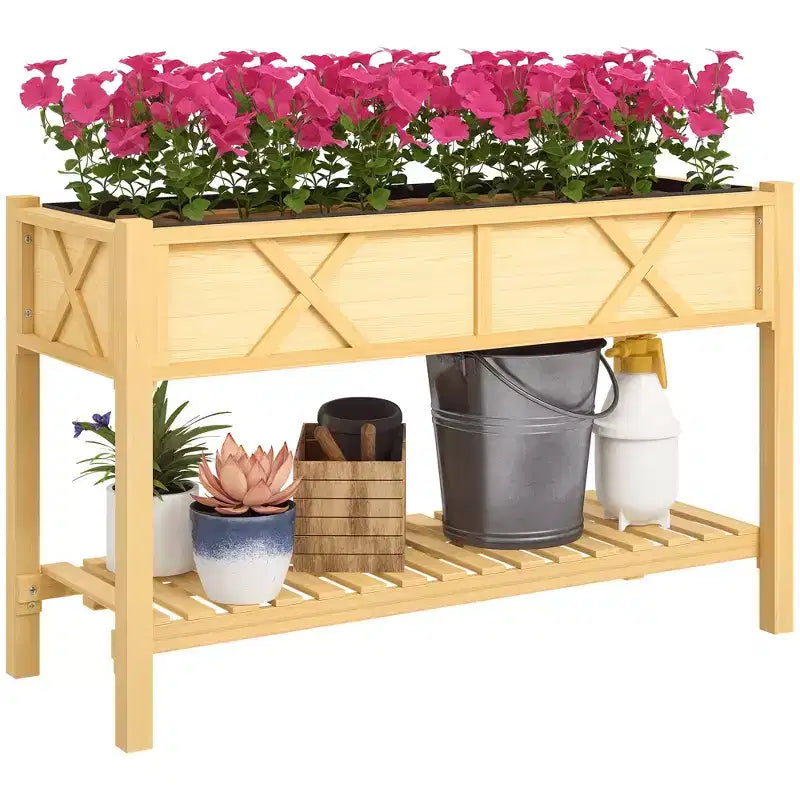 Jardinières surélevées en bois