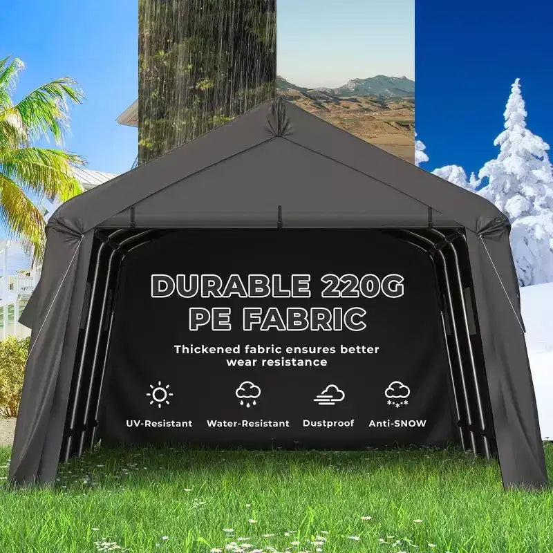 Abri de rangement extérieur portable