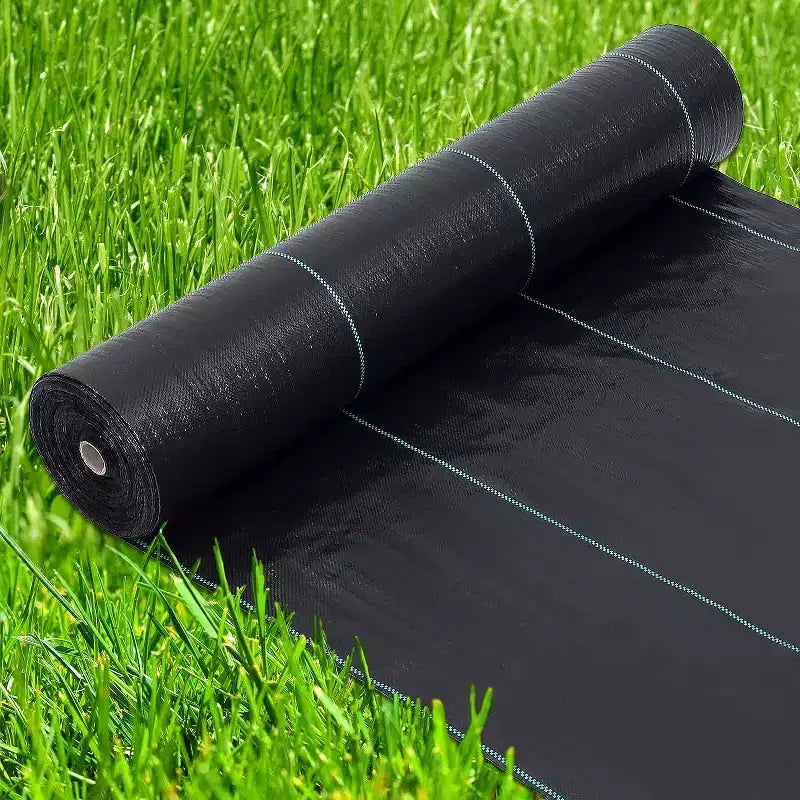 GustoWave 5 oz Pro-Grade Weed Barrier Fabric (4' x 250'), Heavy-Duty Landscape Ground Cover for Gardens and Pathways