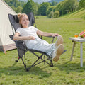 Chaise longue pliable portable pour adulte, chaise de plage en maille