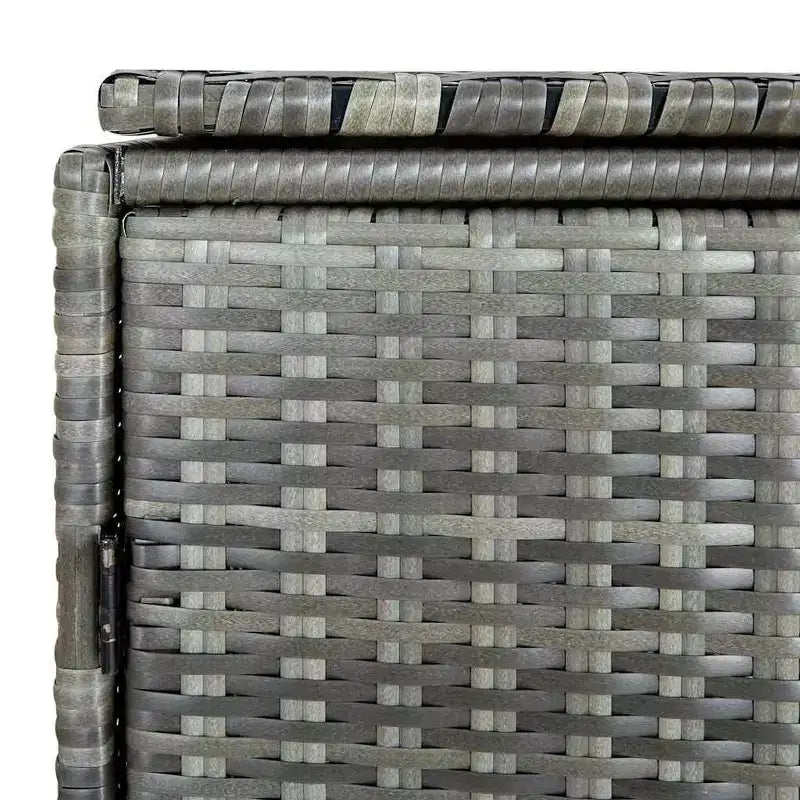 Abri double pour poubelles avec couvercle
