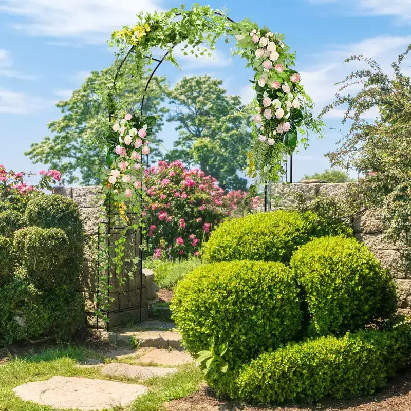 Pavillon de jardin en arche