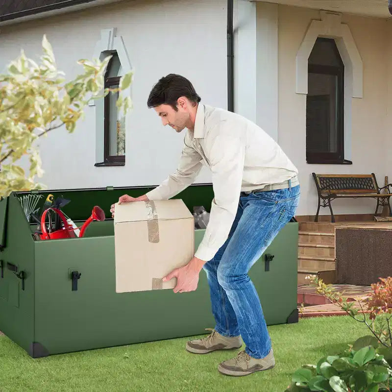 Coffre de rangement extérieur étanche