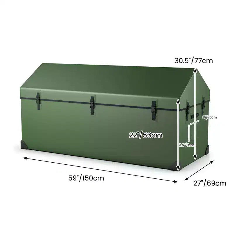 Coffre de rangement extérieur étanche