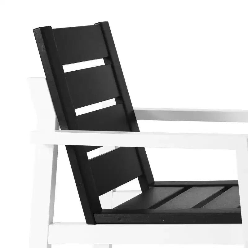 Chaise de salle à manger avec accoudoirs pour terrasse extérieure