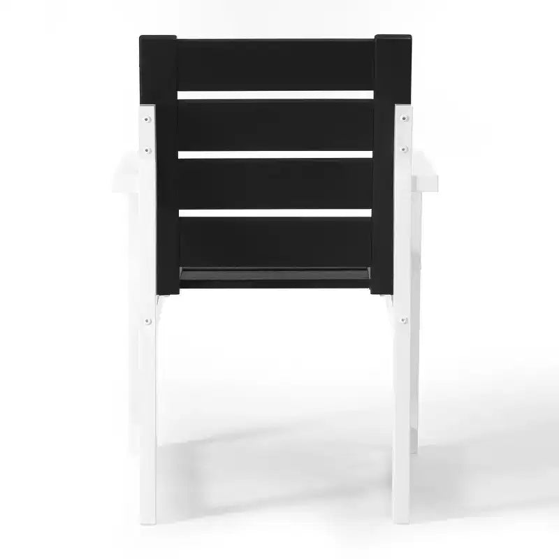 Chaise de salle à manger avec accoudoirs pour terrasse extérieure
