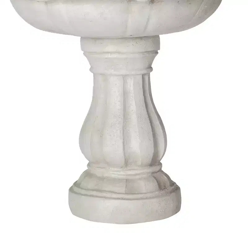 Fontaine d'extérieur double couche en résine de polyester de style transitoire