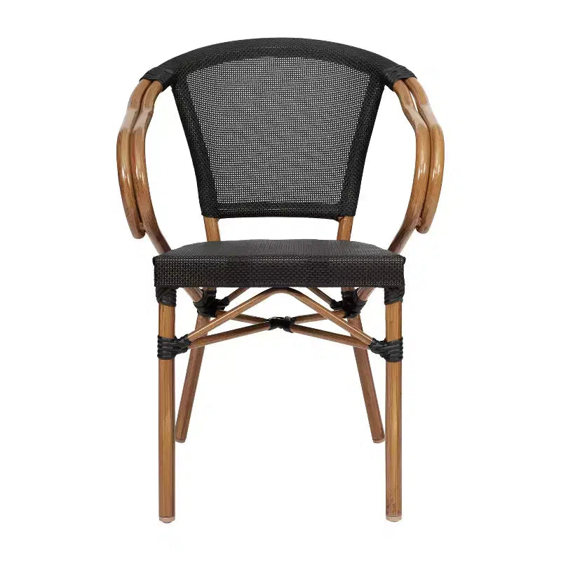 Chaises bistrot commerciales empilables d'intérieur/extérieur