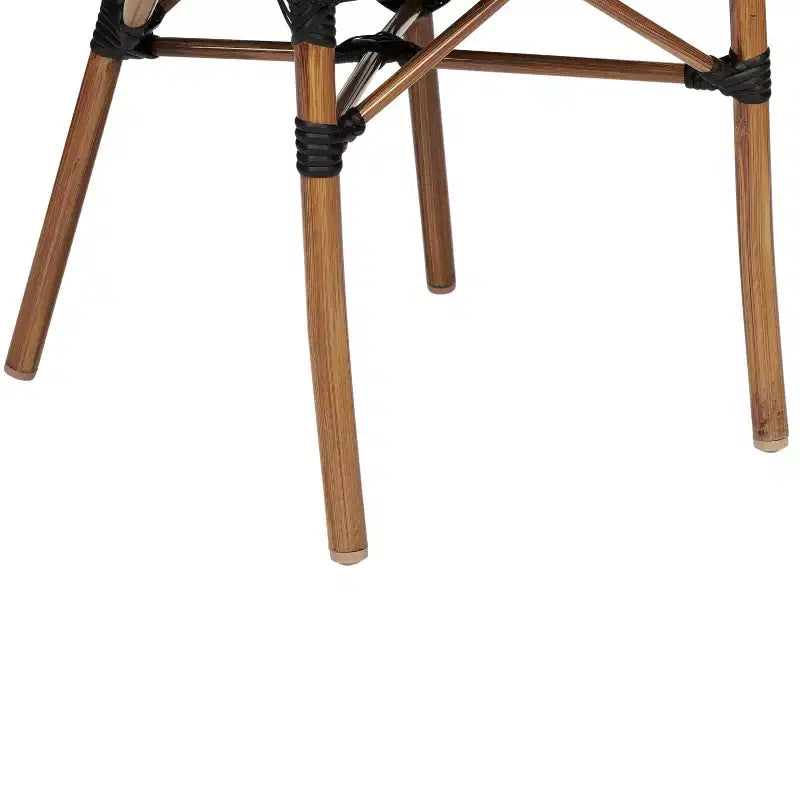 Chaises bistrot commerciales empilables d'intérieur/extérieur