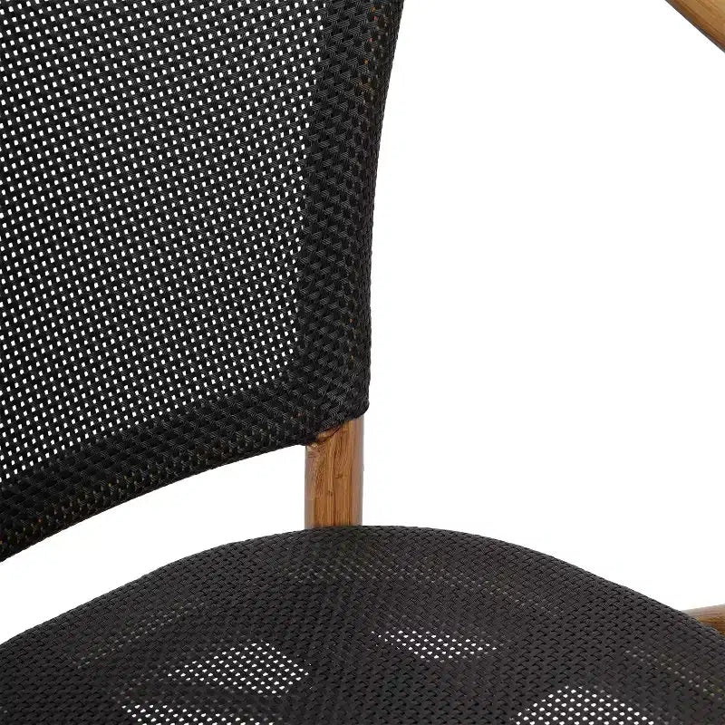 Chaises bistrot commerciales empilables d'intérieur/extérieur