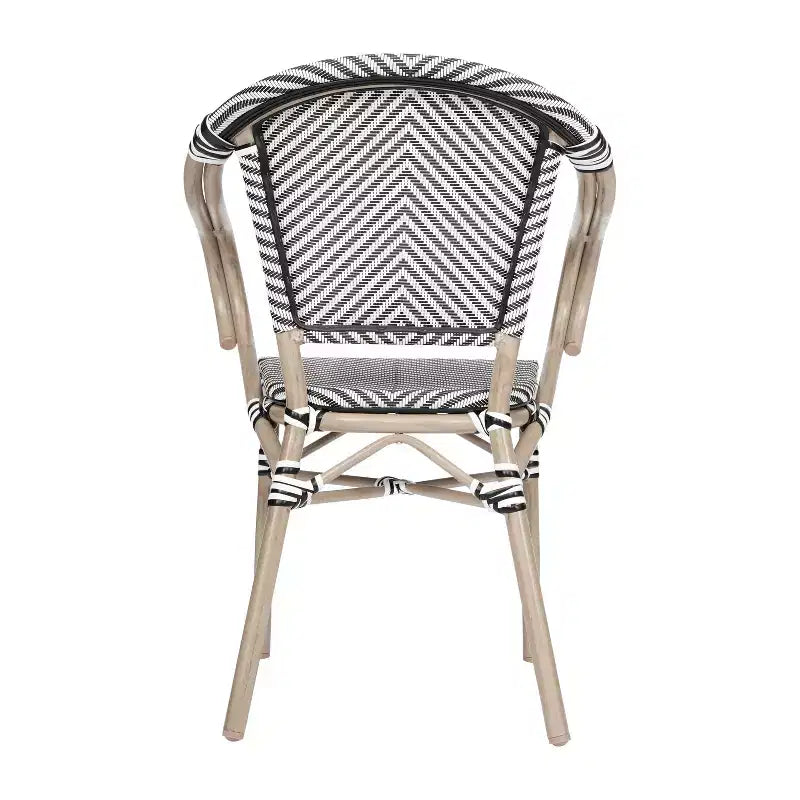 Chaises bistrot commerciales empilables d'intérieur/extérieur