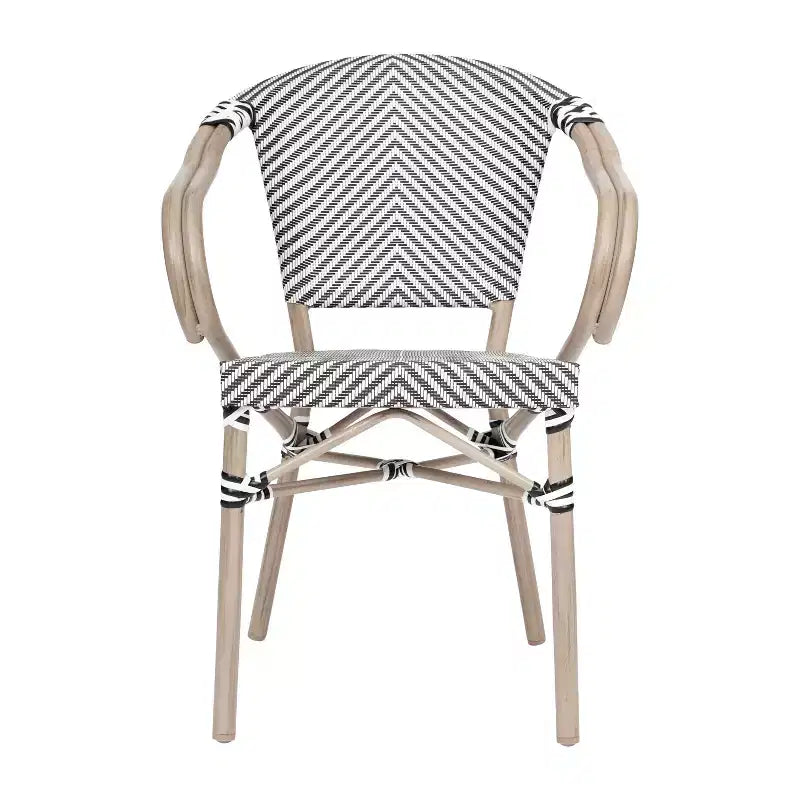 Chaises bistrot commerciales empilables d'intérieur/extérieur