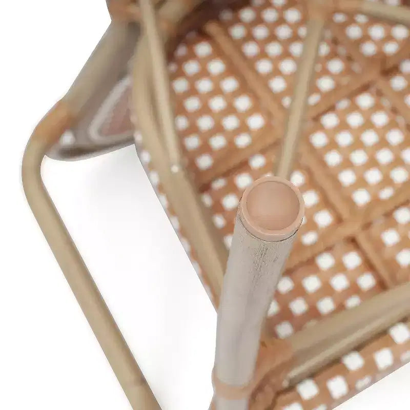 Chaises empilables commerciales d'intérieur/d'extérieur avec accoudoirs