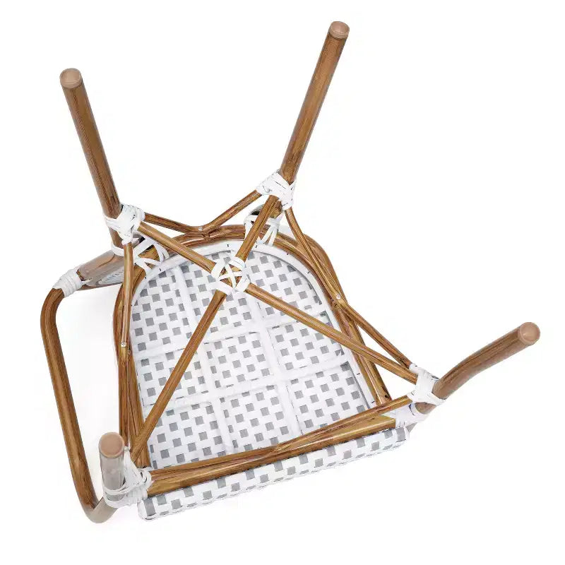 Chaises empilables commerciales d'intérieur/d'extérieur avec accoudoirs