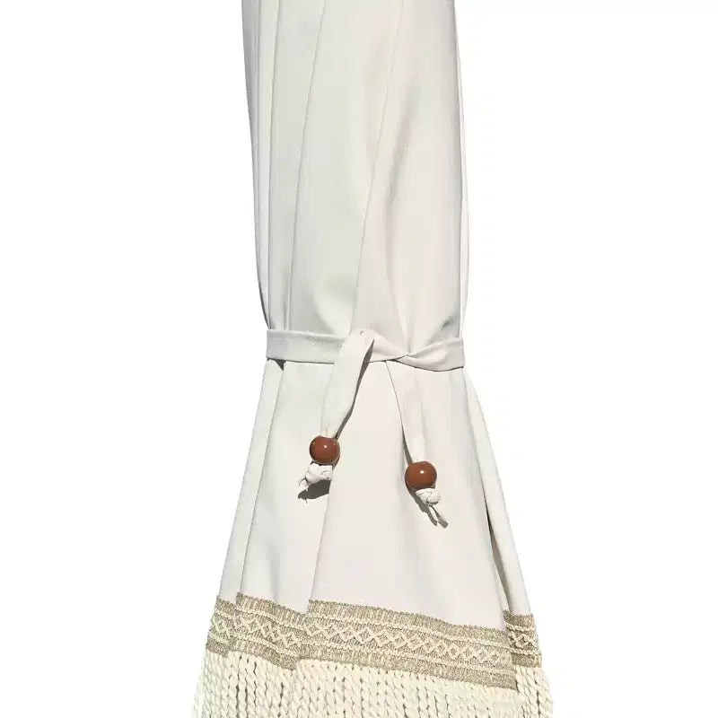 Remplacement de toile de parasol à franges, parasol de jardin extérieur